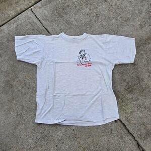 Vtg VLADIMIR LENIN Embroidered Portrait Famous Political Revolutionary T Shirt S